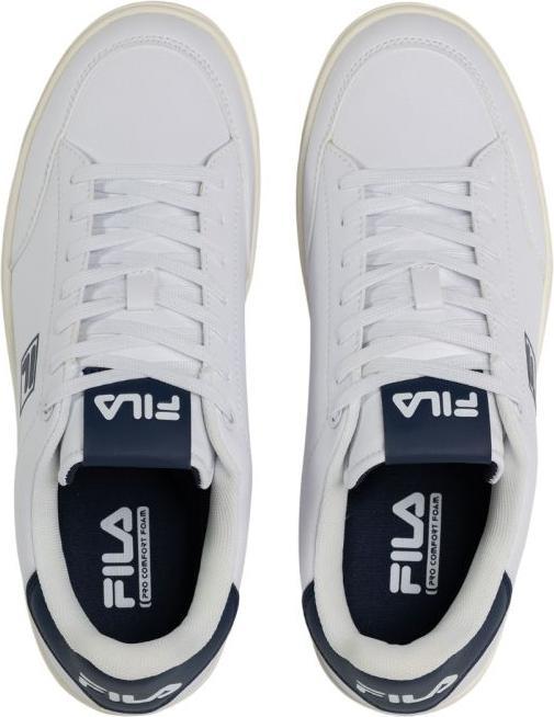 Actual product image FILA Courtbay Herrenschuhe weiss und marineblau (43)