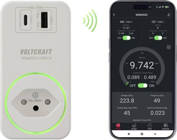 Actual product image Voltcraft SEM6503