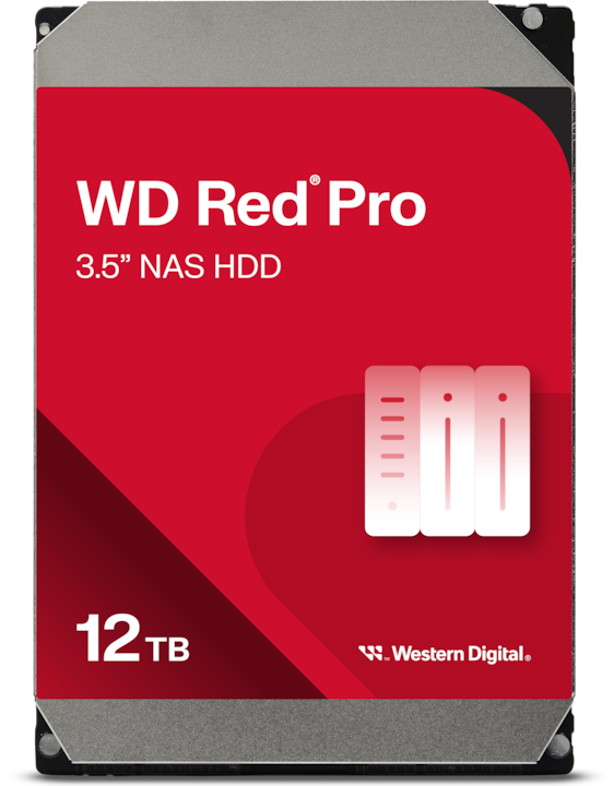 Image du produit WD Red Pro (12 To, 3.5", CMR)