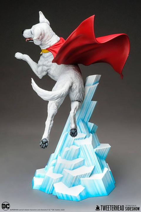 Actual product image Tweeterhead DC Comics statuette Krypto 32 cm