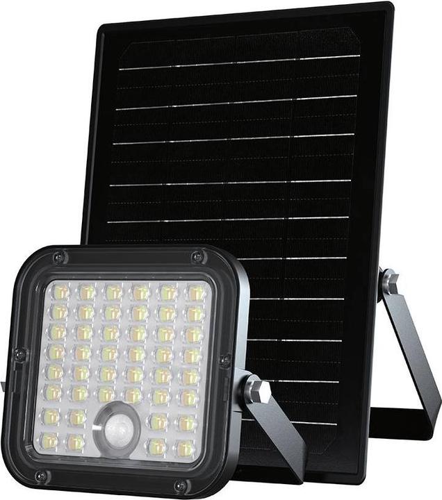 Actual product image V-TAC VT-411CCT 23756 LED-Flutlichtstrahler, Solarmodul 10 W (1500 lm, IP65)