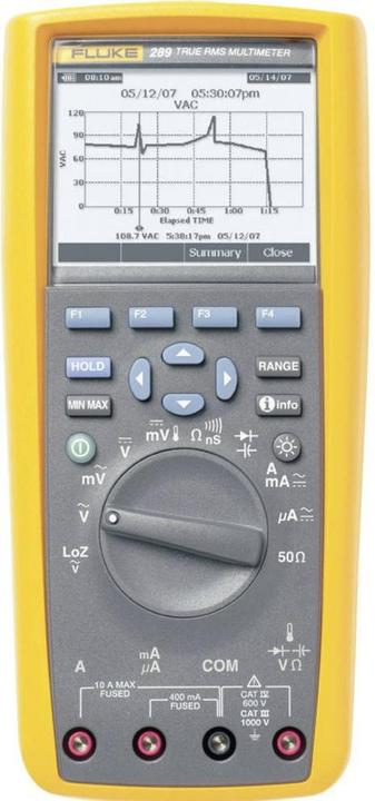 Actual product image Fluke Hand-held multimeter (CAT III 1000V, CAT IV 600V)