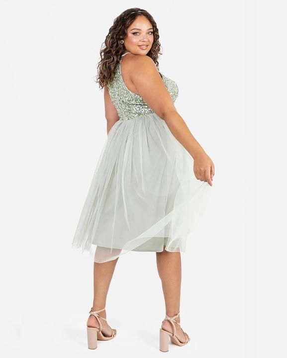 Produktbild Herba Halterneck-Midi-Kleid (40)