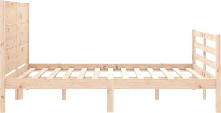 Produktbild vidaXL Bettrahmen (135 x 190 cm)