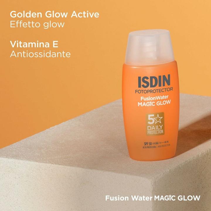 Actual product image Isdin Water Magic Glow (SPF 50, 50 ml)