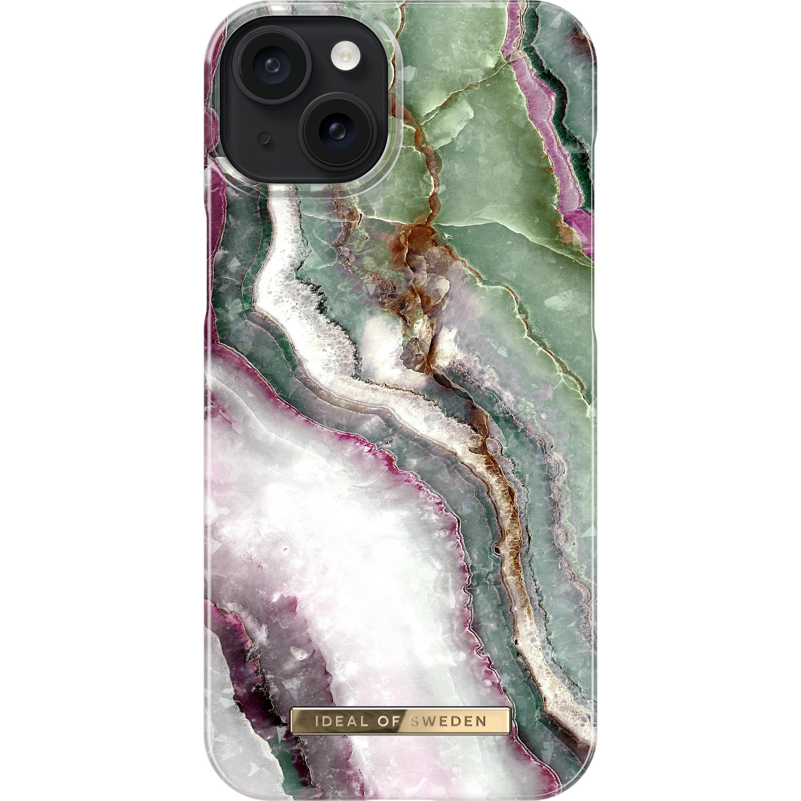 iDeal Of Sweden Designer Hard-Cover Northern Lights (Apple iPhone 15 Plus), Smartphone Hülle, Mehrfarbig