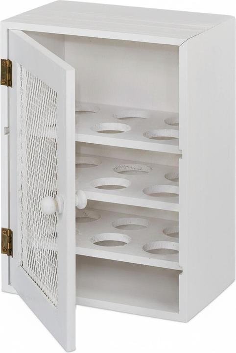 Image du produit Relaxdays Armoire pour oeufs, en bois (18 cm, 5.50 l, 1x)