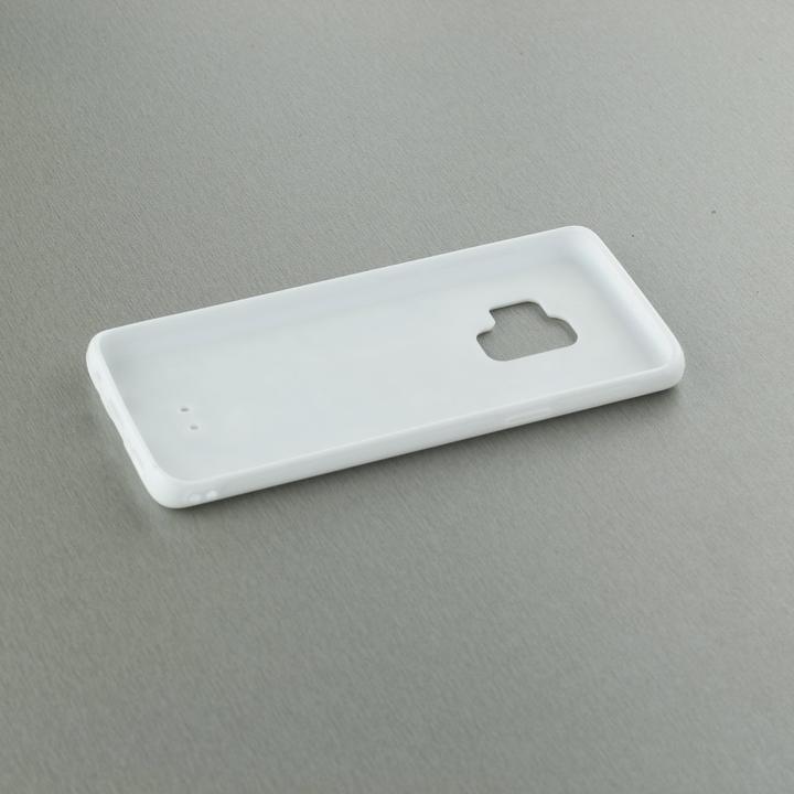 Produktbild PhoneLook Hülle Silikon weiss Cat eyes (Samsung Galaxy S9)