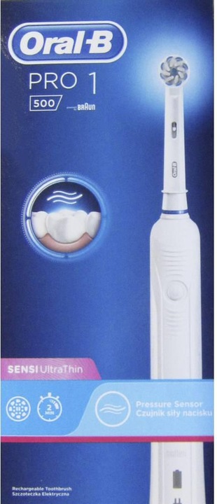 Actual product image Oral-B PRO 500 (Oscillating toothbrush)