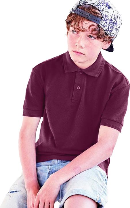 Image du produit Fruit of the Loom Polo à manches courtes (pack de 2) (128)