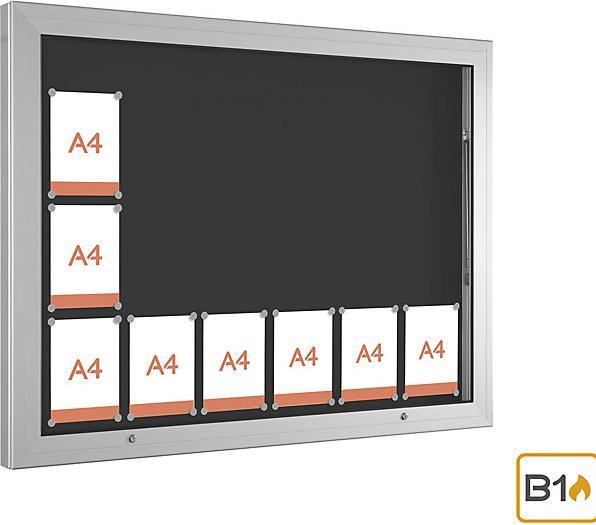 Produktbild kaiserkraft Schaukasten (Magnettafel, 138 x 102.50 cm)