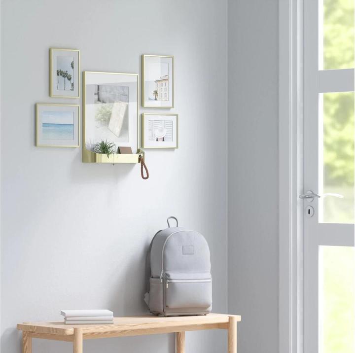 Produktbild Umbra Matinee Gallery Bilderrahmen 5er-Set (10 x 15 cm, 13 x 18 cm, 15 x 21 cm, 18 x 23 cm, 20 x 25 cm)