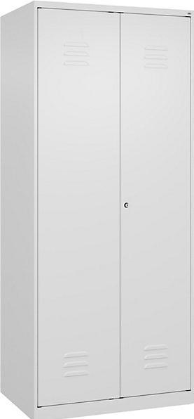 Actual product image C+P Black and white locker Classic PLUS (80 cm, 185 cm)