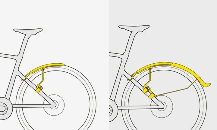 Actual product image Topeak TetraFender G (Mudguard set)