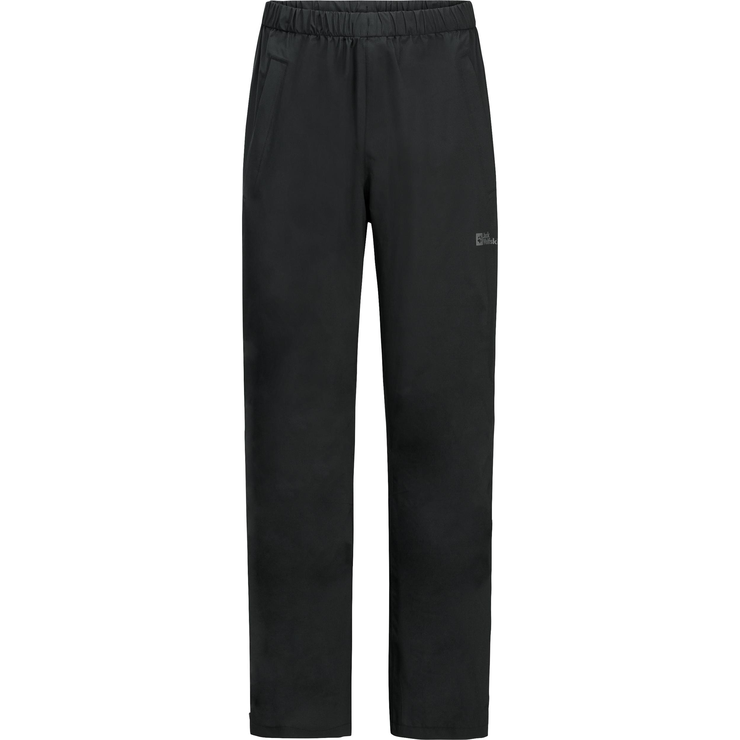 Jack Wolfskin, Herren, Outdoorhose, Rainy Days 2 5L Pants M (L), Schwarz, L