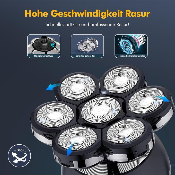 Image du produit Etentous 6-in-1 Kopfrasierer