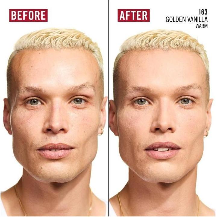 Actual product image Rimmel London Kind & Free Blur It Out Mattifying Skin Tint (163 Golden Vanilla)