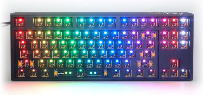 Actual product image Ducky One 3 Hot-Swap Barebone, TKL - ANSI Layout (US, Cable)