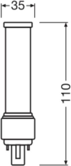 Image du produit Osram Dulux D (G24d-1, 5 W, 600 lm, 1 x, E)
