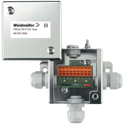 Image du produit Weidmüller Distributeur standard avec terminaison de bus
