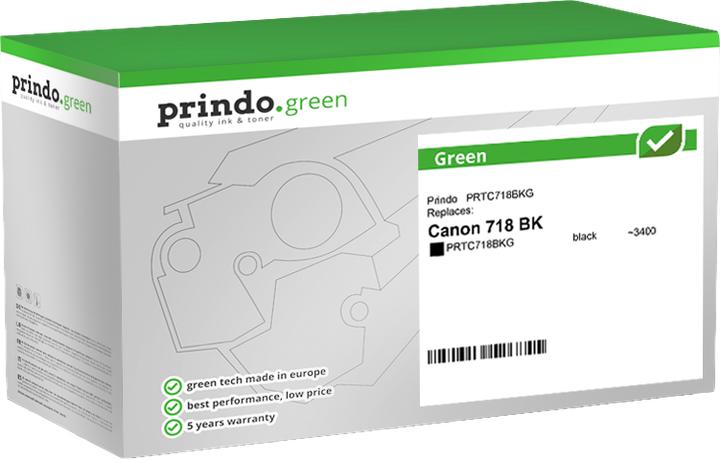 Prindo PRTC718BKG Green PRTC718BKG Green (BK)