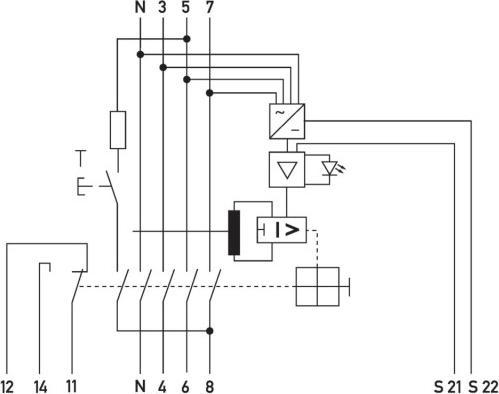 Productafbeelding Doepke GmbH aardlekschakelaar DFS4 040-4/0.03-A NA