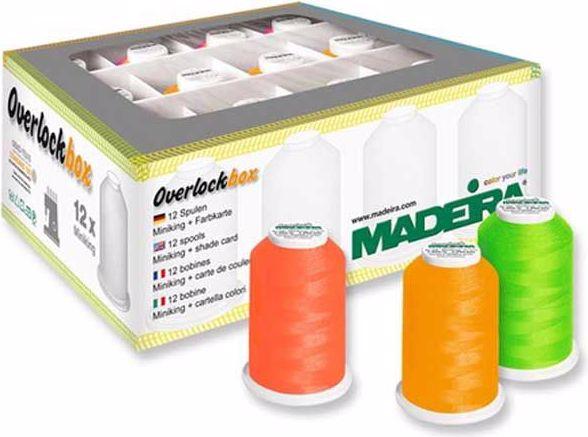 Actual product image Madeira OverlockBox Miniking 12 bobbins