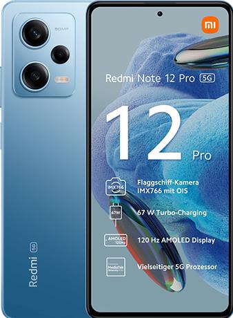 Immagine prodotto Xiaomi Redmi Note 12 Pro (128 GB, Azzurro cielo, 6.67", Doppia SIM, 5G)