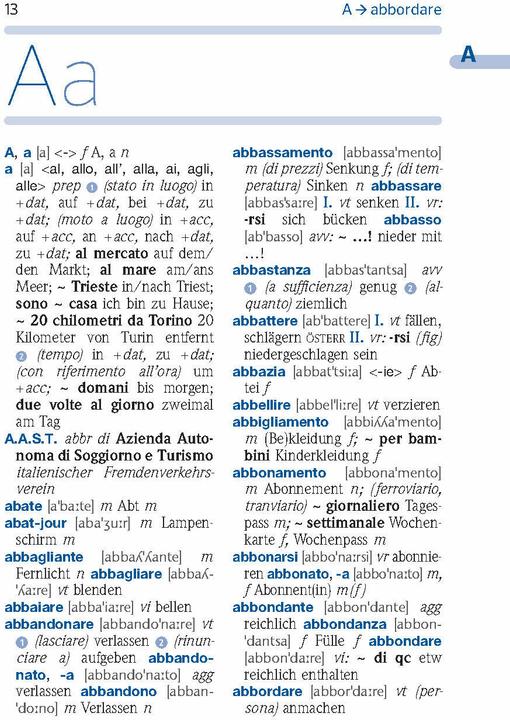 Produktbild Praxiswörterbuch Italienisch (Deutsch, 2017)