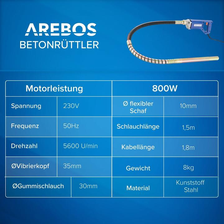 Image du produit Arebos Betonrüttler