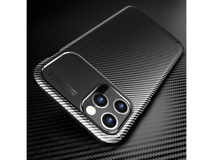 Image du produit Screenguard Apple iPhone 12 Pro Max Coque carbone Design TPU Case (Apple iPhone 12 Pro Max)