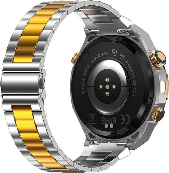 Produktbild Blackview W90 Pro (Montre connectée - 1.43" - Appels Bluetooth) Argent (48.60 mm)