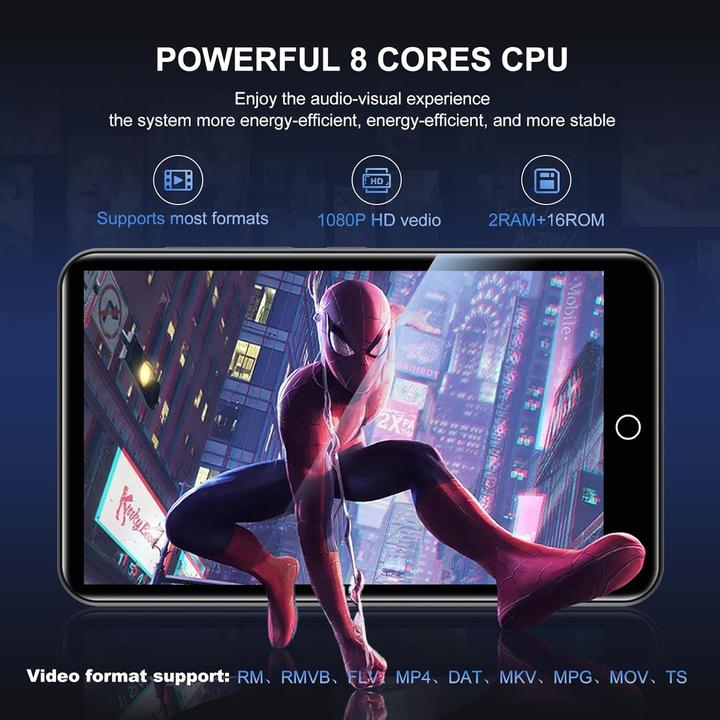 Produktbild Zaqe MP3 Player DE-M505Pro mit Spotify & Bluetooth (64 GB)