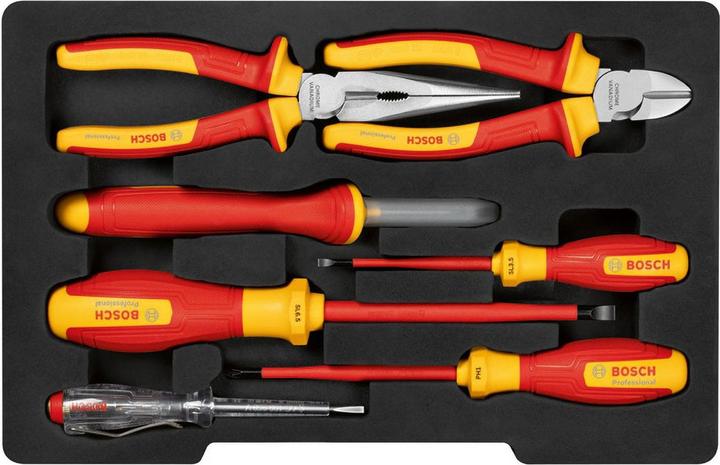 Actual product image Bosch Professional Combo Kit VDE tool set mixed, 7 pcs.