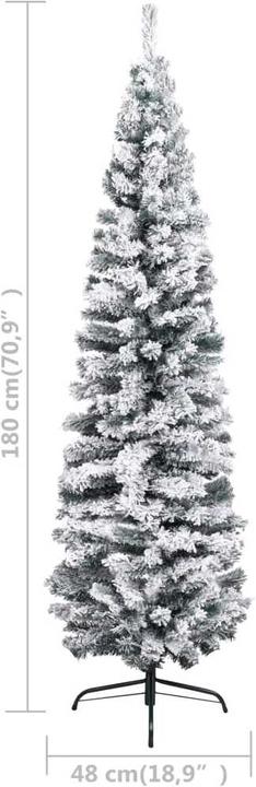 Produktbild vidaXL Künstlicher Weihnachtsbaum (180 cm)