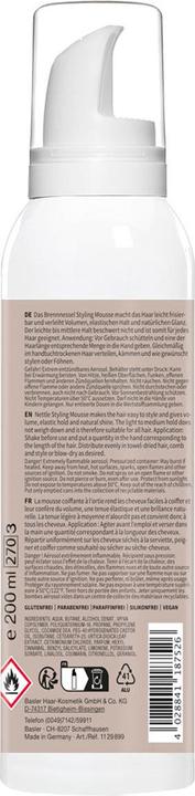 Produktbild Basler Brennnessel Volumen Styling Mousse (200 ml, Volumenschaum)