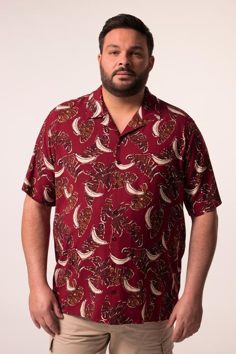 Immagine prodotto Men+ Viskose-Hemd, Halbarm, Cubakragen, Cuba Fit (6XL)