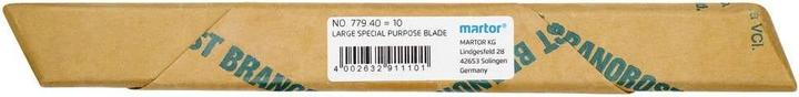 Actual product image Martor 779.40 Replacement blade Large special blade 779 10 pcs. (Replacement blade)