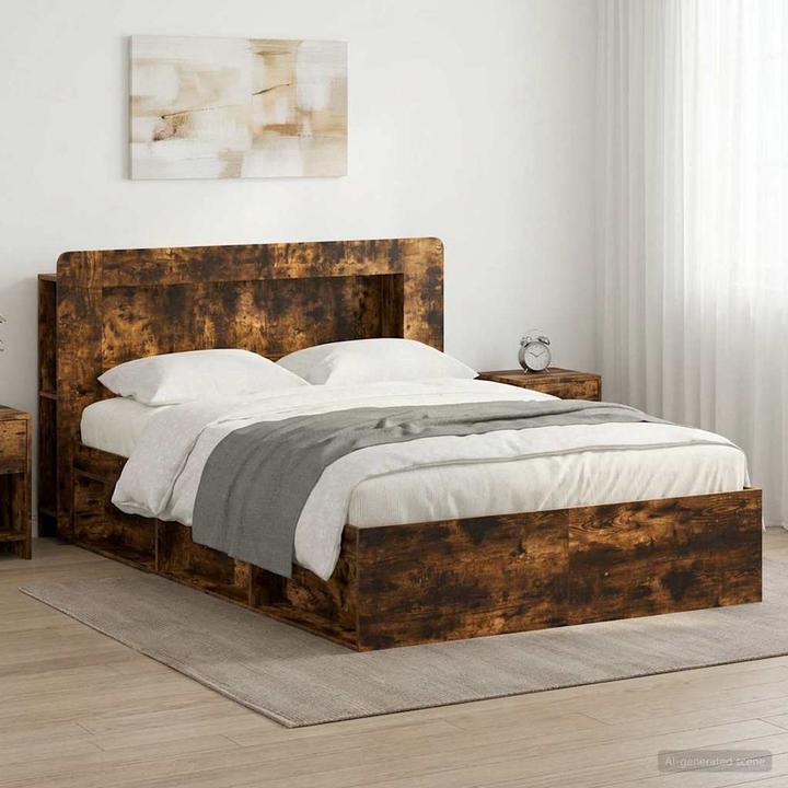 Produktbild vidaXL Bettrahmen (140 x 190 cm)