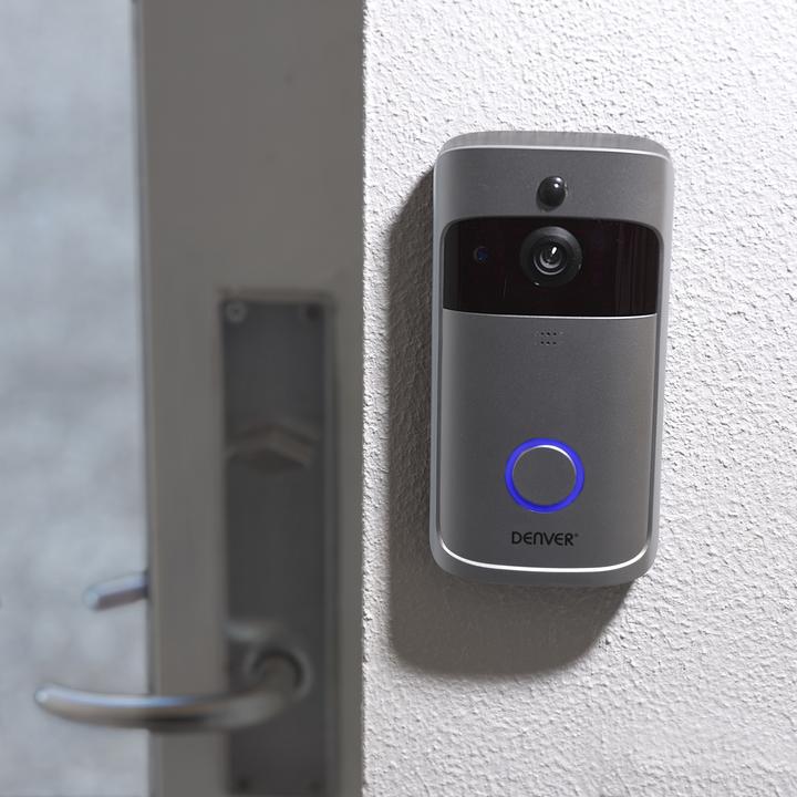 Actual product image Denver Door intercom system VDB-110 incl. interior alarm (Wi-Fi)