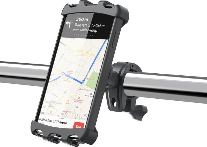 Actual product image Xlayer Universal bike mount for smartphones, black
