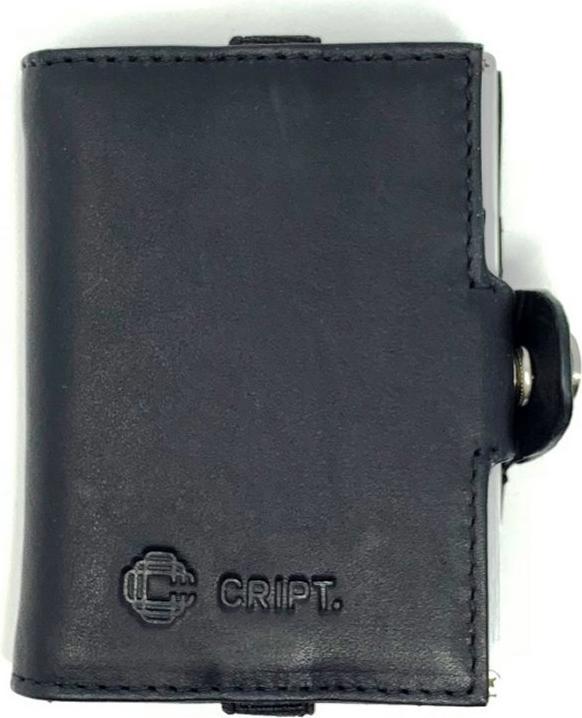 Actual product image Cript 3.55 Card holder with coin pocket and note compartment