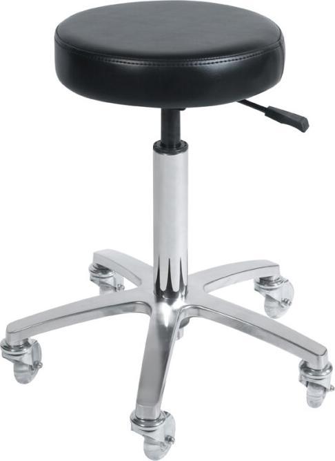 Produktbild Comair Rollhocker Crystal m. Alu.fusskreis