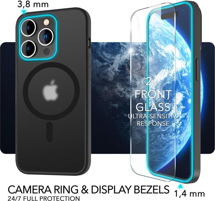 Actual product image Nalia Clear Transparent Silicone Sleeve (Apple iPhone 14 Pro)