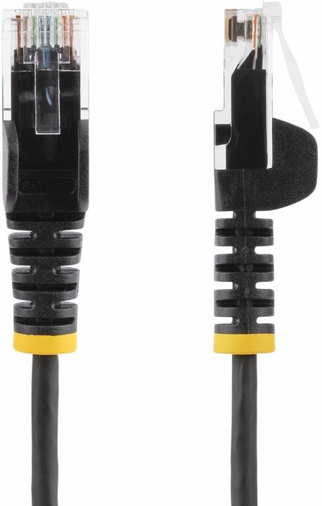 Actual product image StarTech .com N6PAT5MBKS, 5 m, Cat6, U/UTP (UTP), RJ-45, RJ-45, Schwarz (CAT6, 5 m)