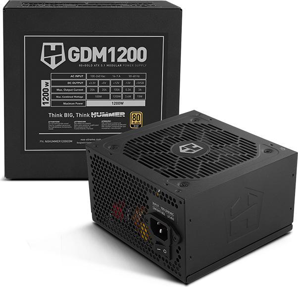 Actual product image Nox GDM 1200W GOLD (1200 W)