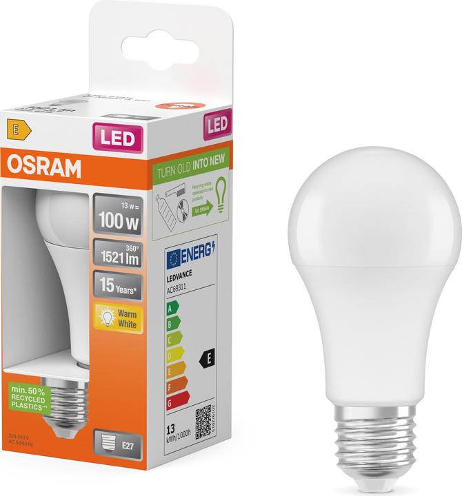 Produktbild Osram Led Star Classic A (E27, 14 W, 1521 lm, 1 x, F)
