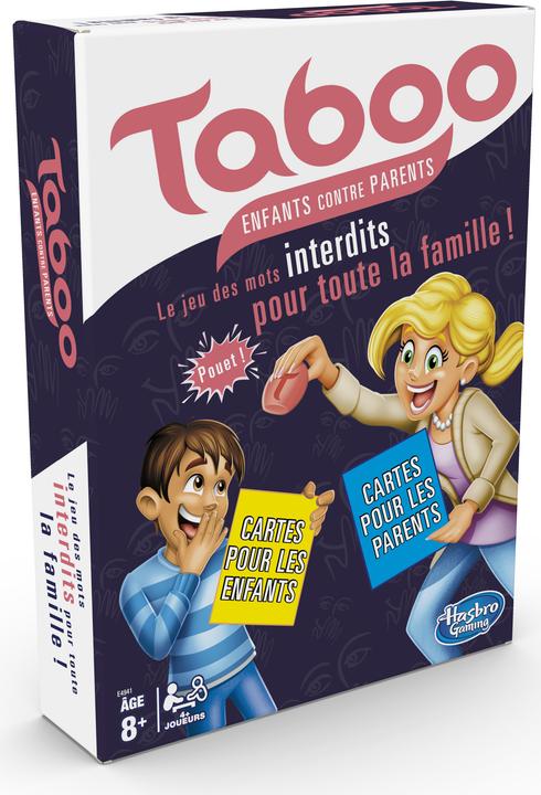 Actual product image Hasbro Gaming Taboo Family Edition, French version (French)