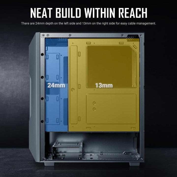 Immagine prodotto Antec Gamer AX61 Elite Midi Tower nero al dettaglio (ATX, ITX, mATX)