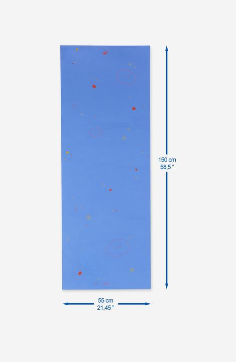 Produktbild Kimjaly Yogamatte Kinder 150 cm × 60 cm × 5 mm - blau (5 mm)